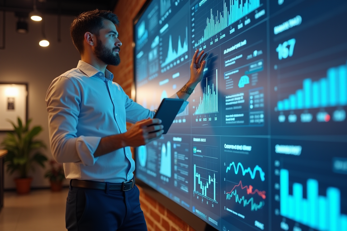 Jeune homme devant un mur d